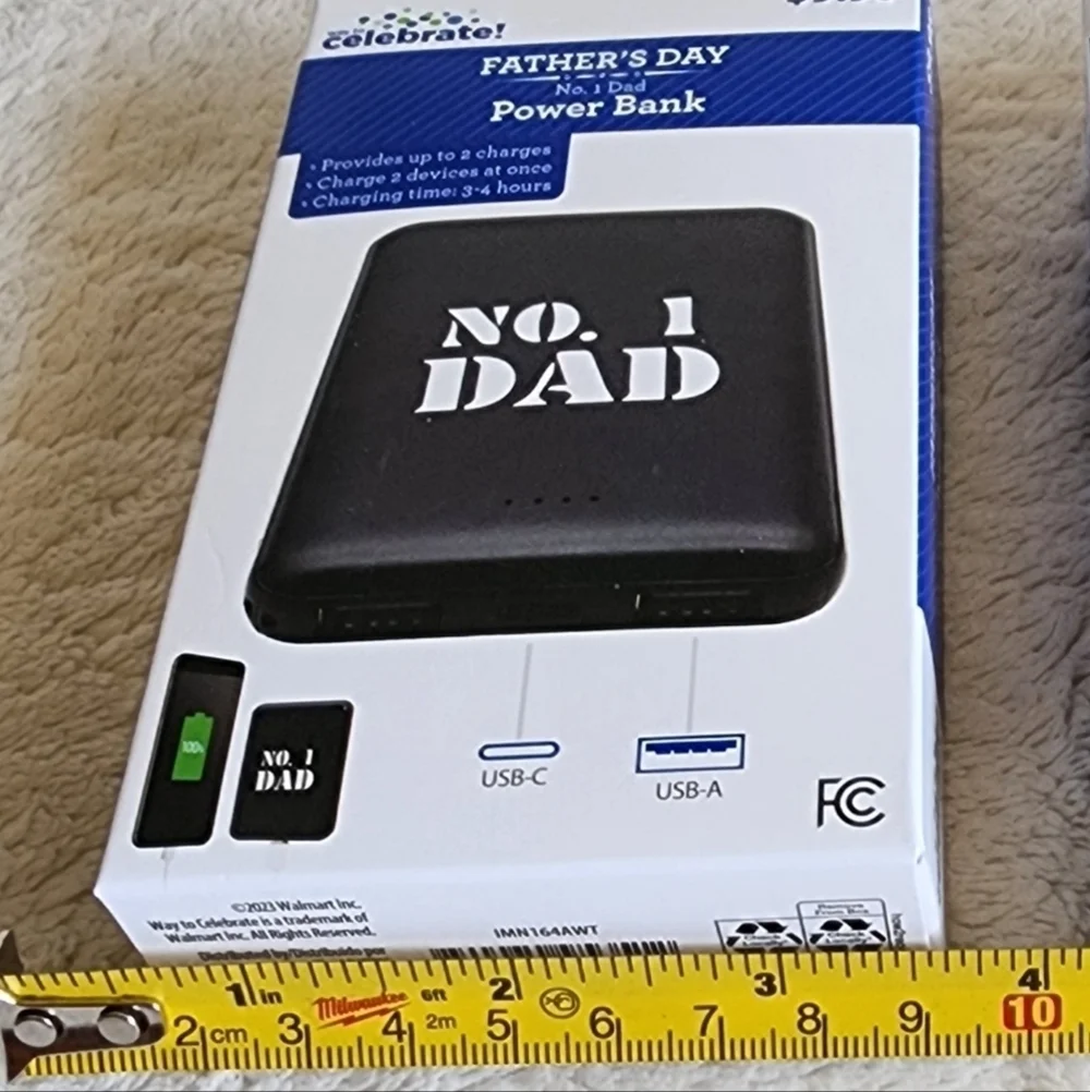 NWT Black Power Bank 